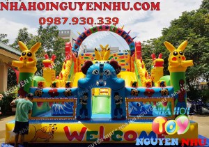 nha hoi nha phao lâu đài ld-336